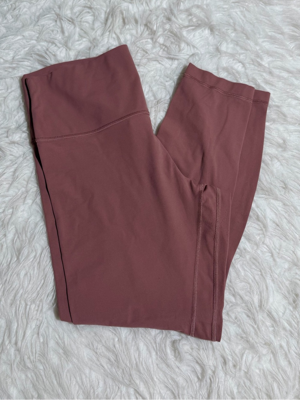 Lululemon Athletica Size 12 Align Leggings Pink Rose Workout Pants Pilates Yoga